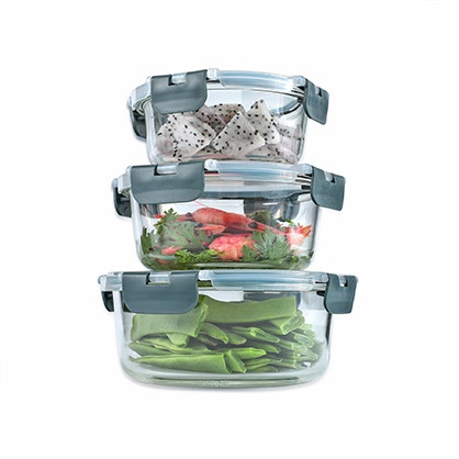 耐熱玻璃保鮮盒